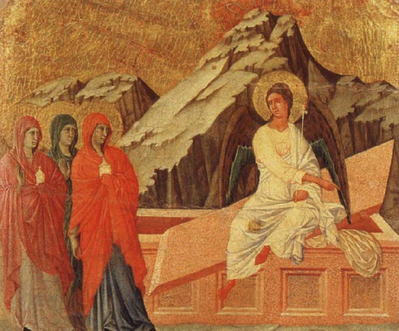 unknow artist Duccio The Holy women at the grave oil painting picture